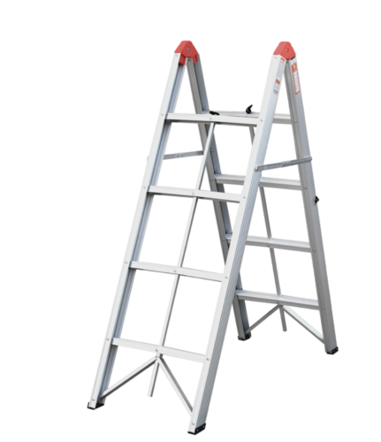 Складна алюмінієва драбина-стрем’янка JDT1020S05, портативна 4-ступенева
