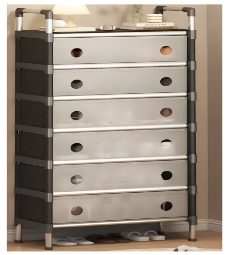 Полиця-органайзер для взуття й сумок SKLM-34 — компактне зберігання