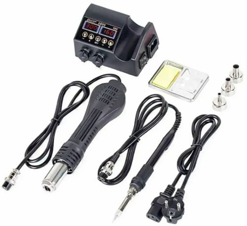 Паяльна станція Micro JCD 8898 80 Вт з термофеном, цифровий набір для пайки