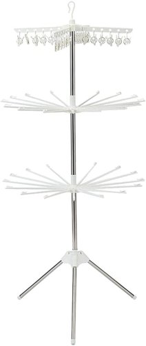 3-рівнева підлогова сушарка для одягу та дитячої/домашньої білизни