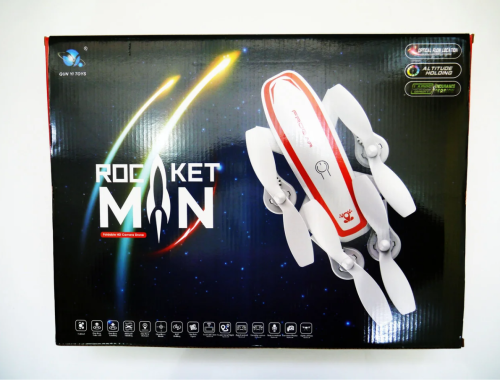 Квадрокоптер-дрон QY66-R2A з Wi‑Fi камерою, пульт ДК, трюк 360°