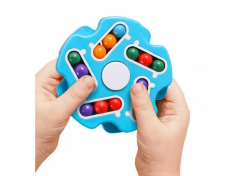 Антистрес-головоломка IQ Ball для дітей: фіджет-спінер та магічний куб (Magic Cube)