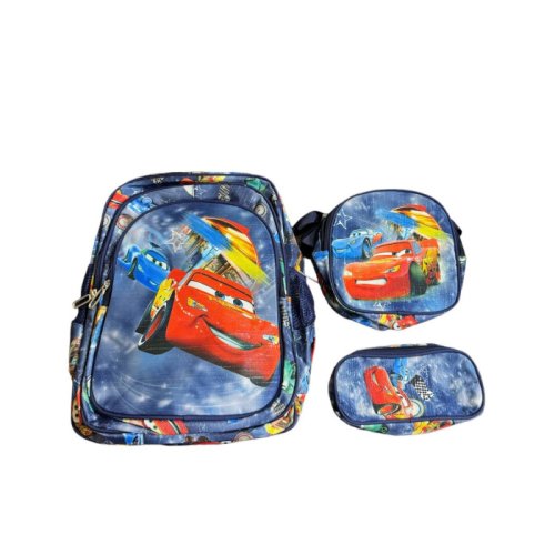 Дитячий рюкзак 3 в 1 для хлопчиків: Тачки / Людина-павук, шкільний учнівський (Спайдермен)