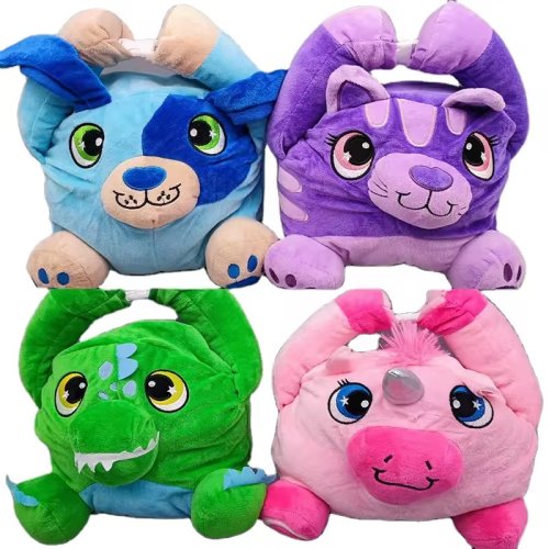 Дитяча термосумка LUNCH PETS 2в1: ланч-бокс і м’яка іграшка