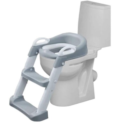 Дитяче сидіння на унітаз Babycare з драбинкою, складна накладка зі сходинкою