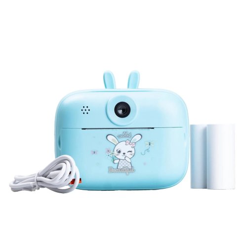 Дитячий фотоапарат «Зайка» у формі зайчика з миттєвим друком знімків