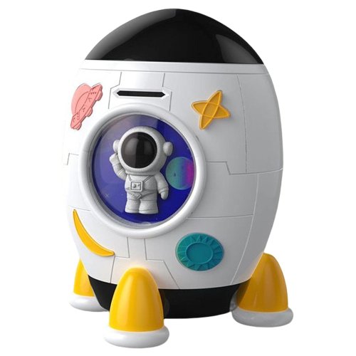 Дитячий електронний сейф-скарбничка «Ракета» 852A з музикою