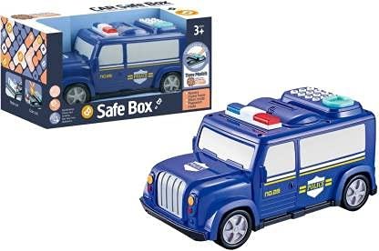 Дитячий електронний сейф-скарбничка «Поліцейська машина» 589-13B
