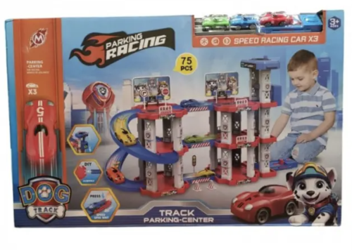 Ігрова траса-парковка (трек) Childrens Rail Car MH2006 для дітей, «Щенячий патруль»