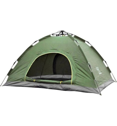 Автоматичний туристичний намет для 2 осіб 200×130 см з каркасом PR5