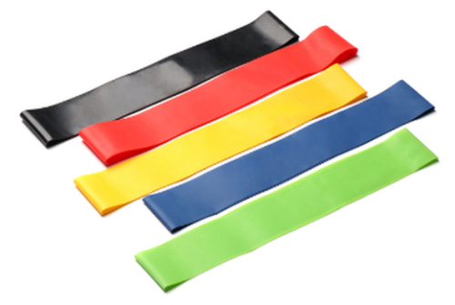 Набір фітнес-резинок для кросфіту 5 шт — спортивні еспандери (гумки) для тренувань