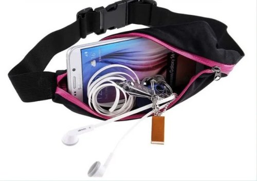 Поясна сумка-органайзер Go Runners Pocket Belt для бігу: бананка з кишенями