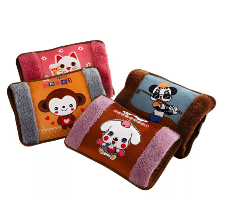 Електрична муфта-грілка для рук: затишна плюшева з малюнком