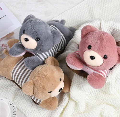 Електрична плюшева муфта-грілка для рук «Улюблений вихованець» (комфортна)