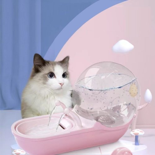 Автоматична USB-напувалка-фонтан Snail Pet «Равлик» для котів і собак, 4,5 л