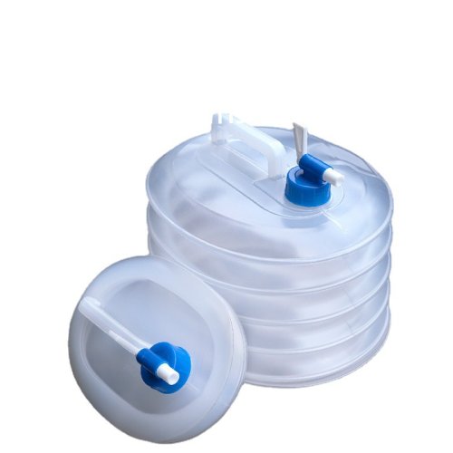 Складана туристична каністра-сулія для води з краном, 15 л (похідна ємність для рідин)