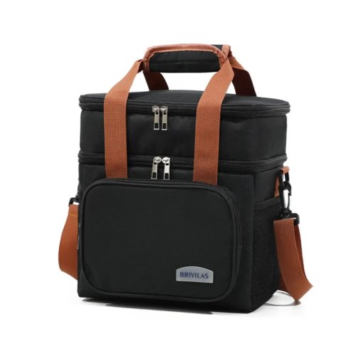 Термосумка-холодильник LY-943 для кемпінгу та роботи, 1 відсік, ручка й плечовий ремінь