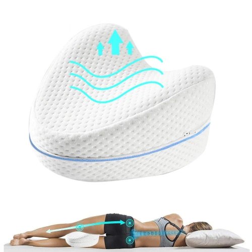 Ортопедична подушка для ніг Contour Leg Pillow з ефектом пам’яті, гіпоалергенна