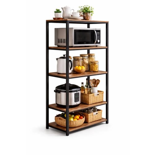 Підлоговий стелаж-полиця XLB-L121G 58×126 см для речей і взуття, кухні та ванної