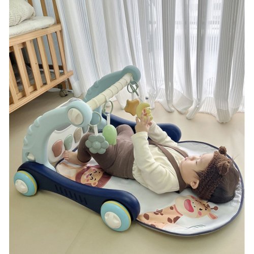 Ходунки-килимок Baby Steps для малюків: музцентр, бізіборд, піаніно, Bluetooth, пульт ДК