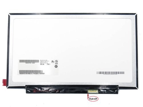 Матриця 12.5" Slim eDP 1366×768 30pin AUO B125XTN01.0 матова без кріплень (66671)