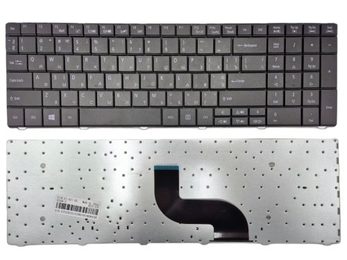 Клавіатура для Acer Aspire E1-531/E1-531G/E1-571G/E1-521/E1-571, UA, чорна матова