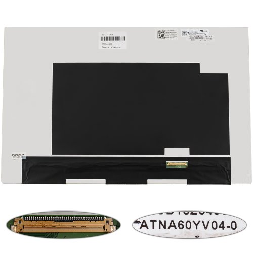 Матриця 16.0" ATNA60YV04-0 3840×2400 IPS OLED DCI-P3 100% eDP 40pin SLIM глянець (renew)