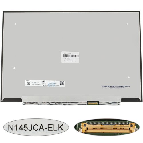Матриця 14.5" N145JCA-ELK IPS 1920×1200 165Гц eDP 40pin LED Slim матова (роз’єм справа внизу)
