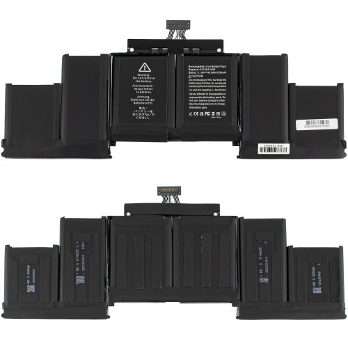 Акумулятор для ноутбука Apple A1494 (A1398 Late 2013–2014) 11.36V 8755mAh 99.5Wh Black