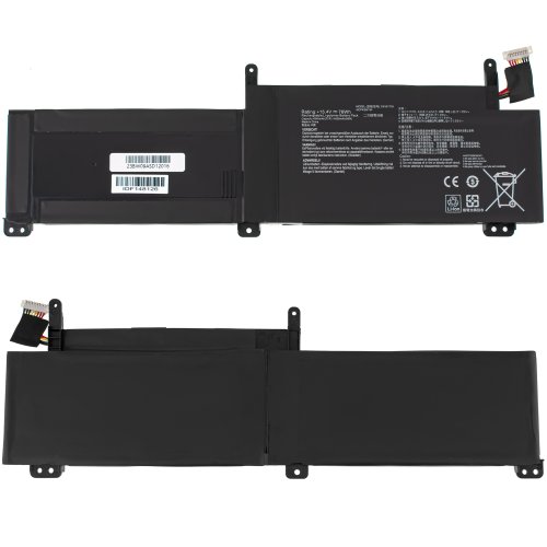 Акумулятор для ноутбука ASUS C41N1716 ROG Strix GL703GM/GL703GS 15.4V 4940mAh 76Wh чорний