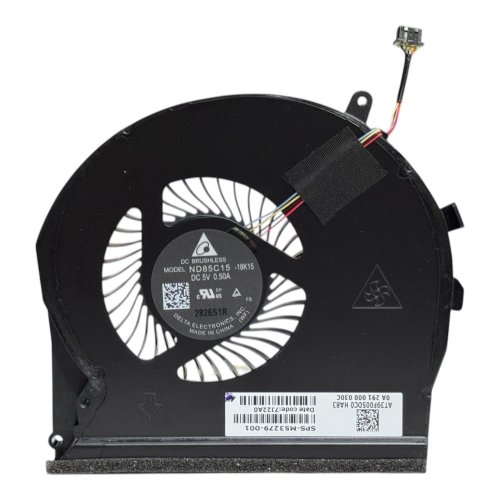 Вентилятор GPU для ноутбука HP Pavilion Gaming 17-CD (TPN-C142), L56873-001