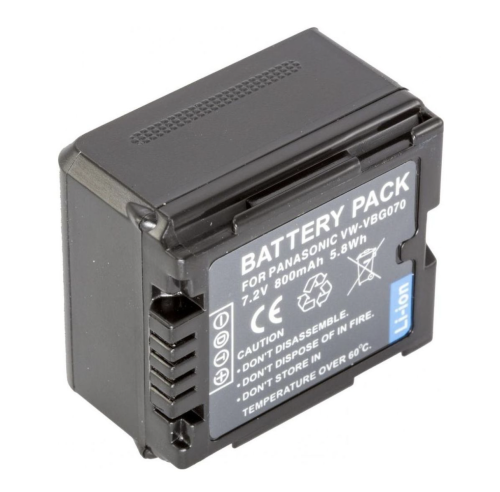 Акумулятор Panasonic VW-VBG070 з чипом 800 мА·год 7.2V Li-Ion для AG-HMC150/AG-HMC153MC/AG-HMC40/AG-HMC7
