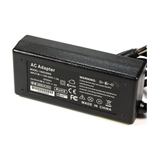 Блок живлення для монітора Samsung SyncMaster 14V 3A, штекер 6.5×4.4 мм, 42W