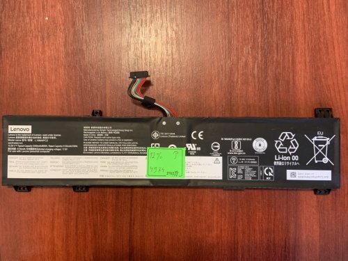 Акумулятор B4974 Lenovo L19M4PC2 (знос 12%) для Legion 5/5i/7/7i 15ARH05/15IMH05H/17IMH05, Y9000K 2020 Original