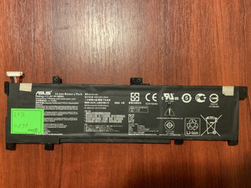 Акумулятор B31N1429 для Asus K501U/K501UB/K501UX/K501UW/K501LB/K501LX/A501L/V505L/V505LB (знос 24%) Original