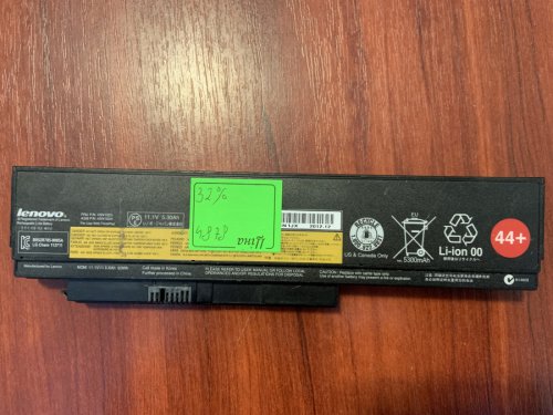 Акумулятор Lenovo 45N1025 (44++) для ThinkPad X220/X220s/X220i/X230/X230i, знос 32% Original