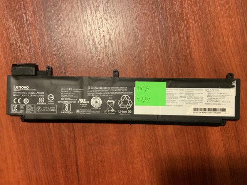 Акумулятор B4781 для Lenovo ThinkPad T460S, T470S (SB10F46461/00HW023) знос 14% Original