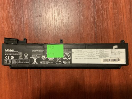 Акумулятор B4771 для Lenovo ThinkPad T460S, T470S (SB10F46461/00HW023) знос 25% Original