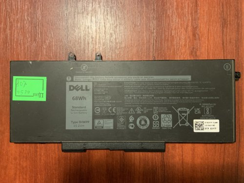 Акумулятор Dell B4579 3HWPP знос 80% для Latitude 5401/5501/5411/5410/5511/Precision 3540/3550/Inspiron 7590/7591/7791 2-in-1 (4GVMP,1V1XF) Original