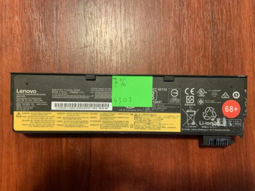 Акумулятор Lenovo 45N1130 (знос 7%) для ThinkPad X240/X250/X250S/X260/X270, T440/T450/T440S/T450S/T460/T460P/T470P, T550/T560/W550s, P50S, L450/L460, K2450/K20-80/K21-80 Original
