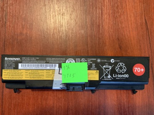 Акумулятор Lenovo 45N1000 (знос 1%) для ThinkPad T430/T430i/T530/T530i/W530/L430/L530/SL430/SL530 Original