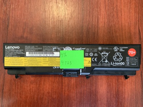 Акумулятор LENOVO 45N1000 знос 9% для ThinkPad T430/T430i/T530/T530i/W530/L430/L530/SL430/SL530 Original