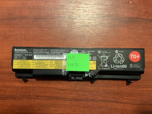 Акумулятор Lenovo 45N1001 (знос 46%) для ThinkPad T430/T430i/T530/T530i/W530/L430/L530/SL430/SL530 Original