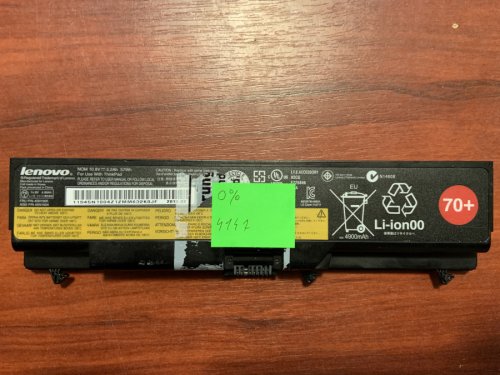 Акумулятор Lenovo 45N1005 (0% знос) для ThinkPad T430/T430i/T530/T530i/W530/L430/L530/SL430/SL530 Original
