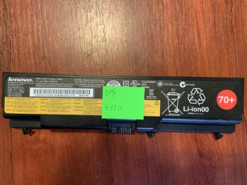 Акумулятор Lenovo 45N1005 (знос 0%) для ThinkPad T430/T430i/T530/T530i/W530/L430/L530/SL430/SL530 Original