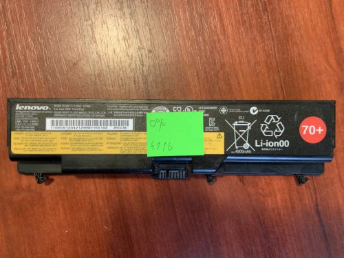 Акумулятор Lenovo 45N1005 для ThinkPad T430/T430i/T530/T530i/W530/L430/L530/SL430/SL530 Original