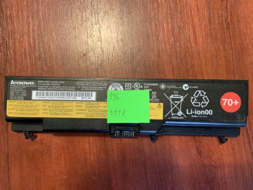 Акумулятор Lenovo 45N1005 (знос 1%) для ThinkPad T430/T430i/T530/T530i/W530/L430/L530/SL430/SL530 Original