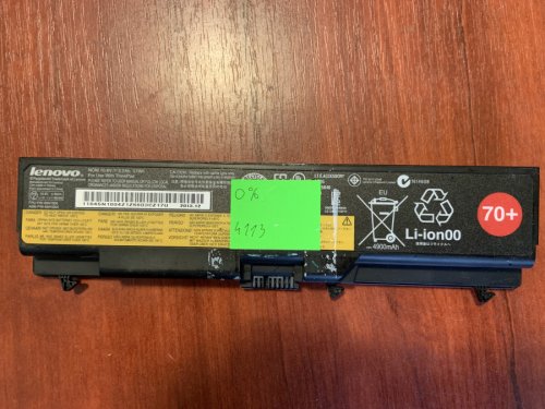 Акумулятор LENOVO 45N1005 (0% знос) для ThinkPad T430/T430i/T530/T530i/W530/L430/L530/SL430/SL530 Original