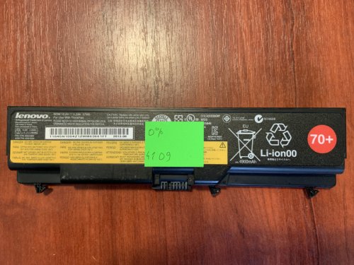 Акумулятор для ноутбука Lenovo 45N1005 (0% знос) для ThinkPad T430/T430i/T530/T530i/W530/L430/L530/SL430/SL530 Original