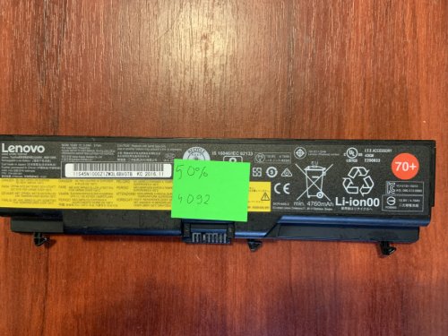 Акумулятор Lenovo 45N1000 (знос 50%) для ThinkPad T430/T430i/T530/T530i/W530/L430/L530/SL430/SL530 Original